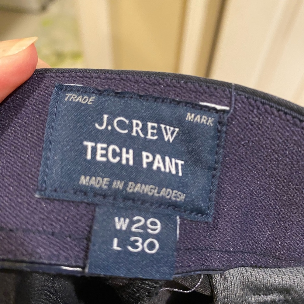 J Crew Tech Pants Size 29x30